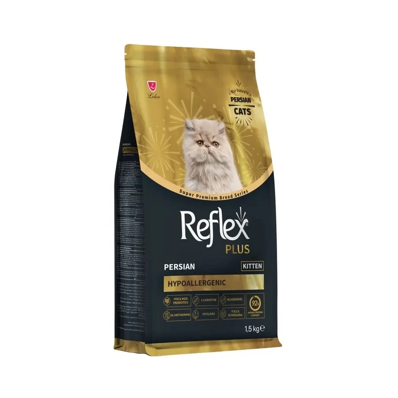 غذای خشک گربه نابالغ رفلکس پلاس مدل پرشین طعم مرغ وزن 1.5 کیلوگرم