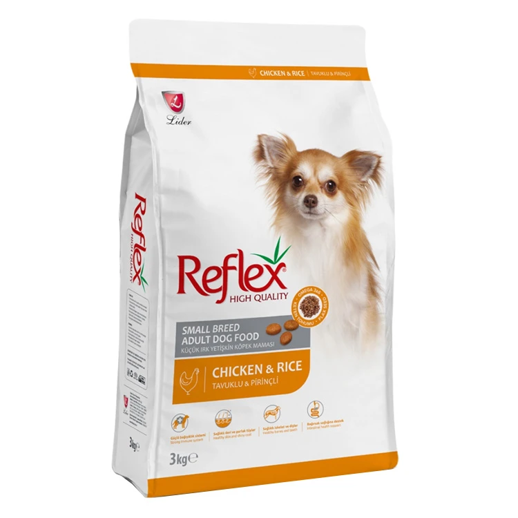 غذای خشک سگ رفلکس مدل small adult زیپ کیپ وزن 1 کیلوگرم