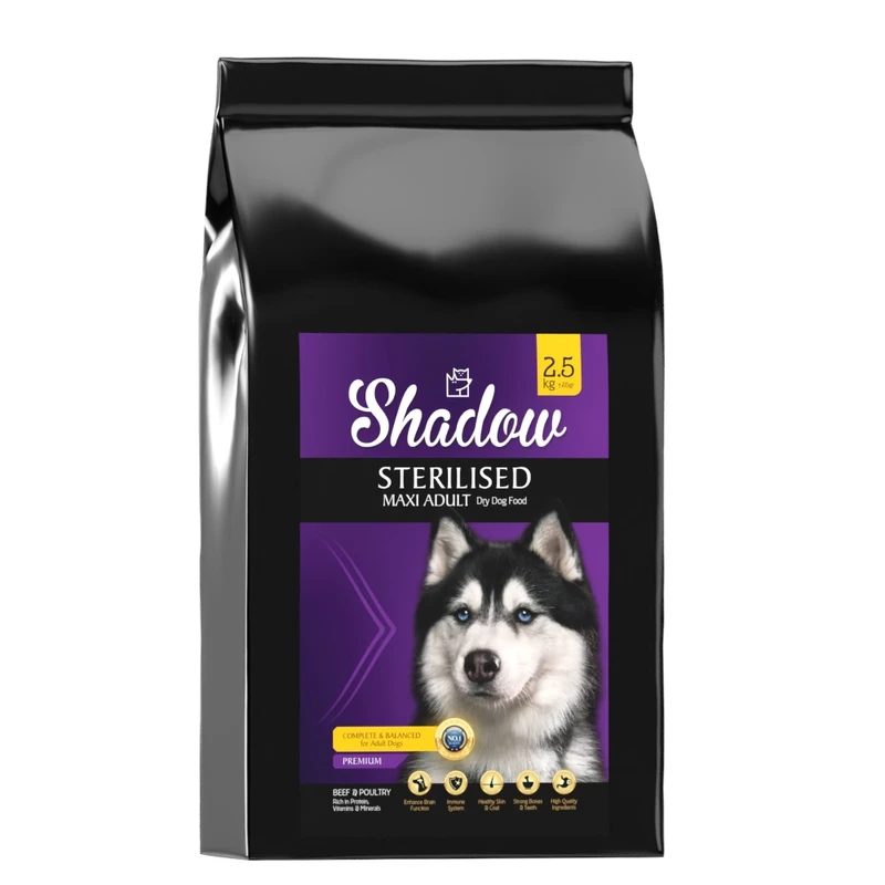 غذای خشک سگ شدو مدل Sterilised Maxi Adult وزن 2.5 کیلوگرم 