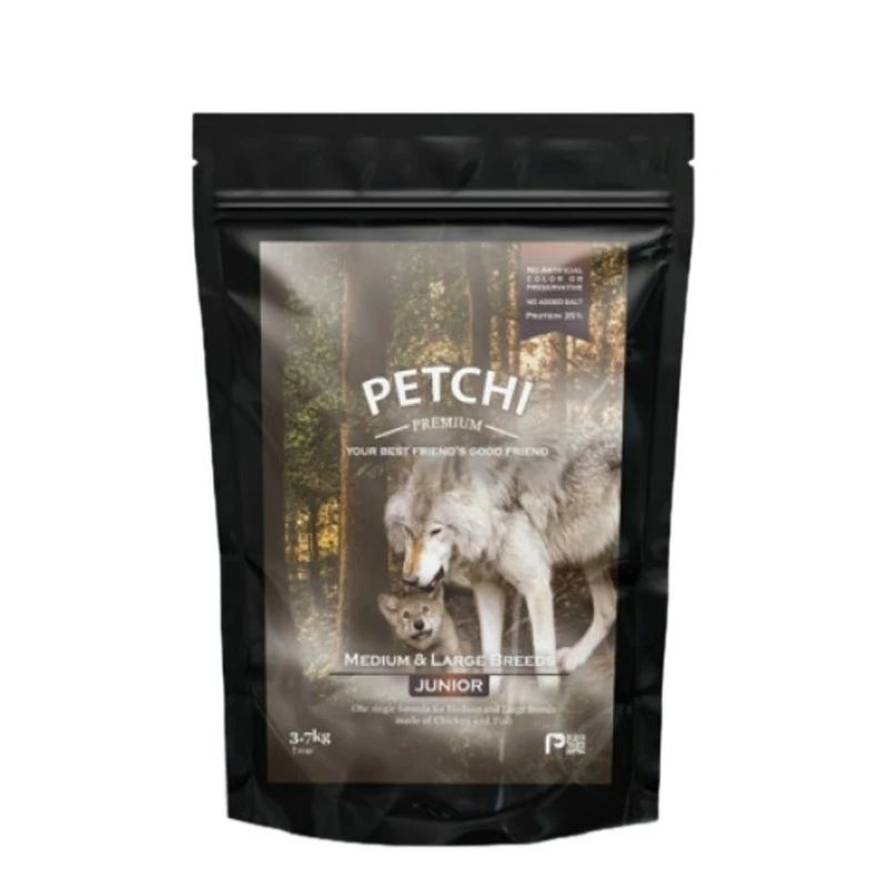 غذای خشک توله سگ پتچی مدل Junior وزن 3.7 کیلوگرم
