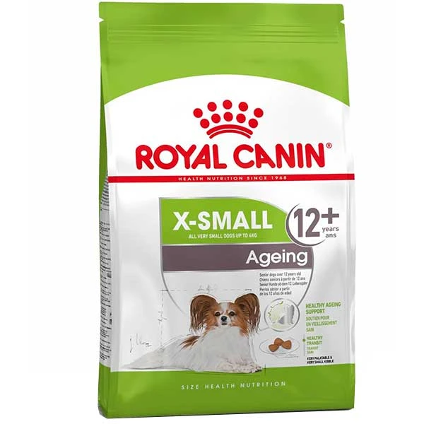 غذای سگ رویال کنین x-small ageing وزن 1.5 کیلوگرم