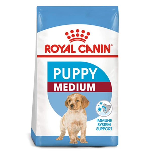 غذا خشک سگ رویال کنین مدل medium pupy وزن 4 کیلوگرم